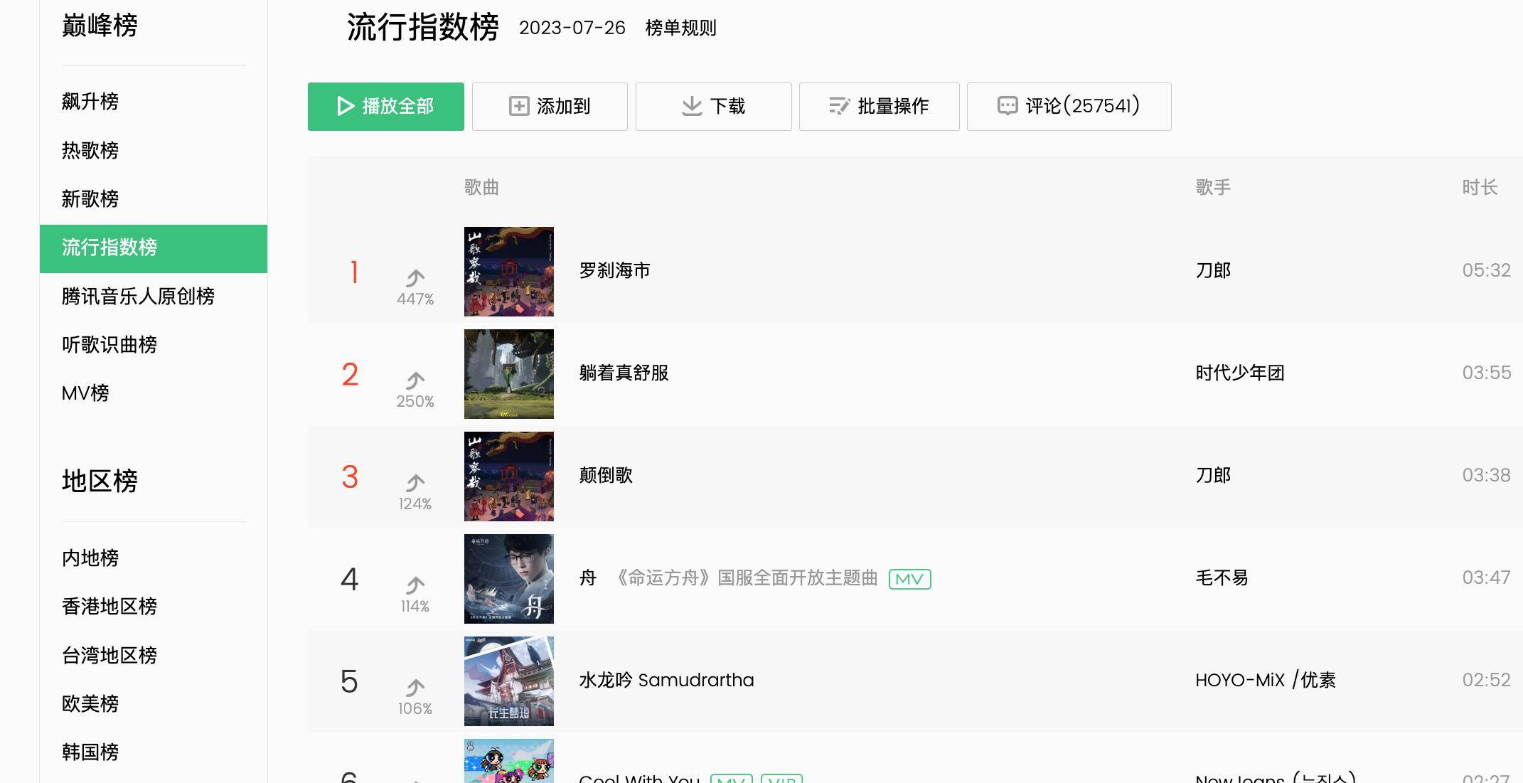 QQ音乐好友热播位置指南